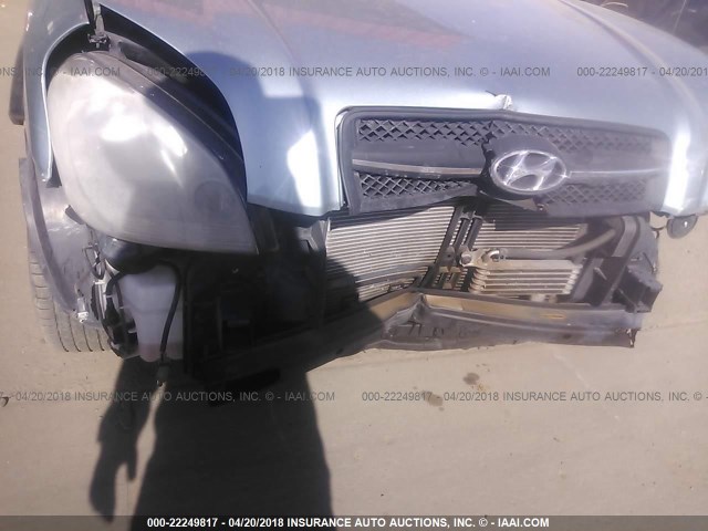 KM8JN12D17U521674 - 2007 HYUNDAI TUCSON SE/LIMITED TEAL photo 6