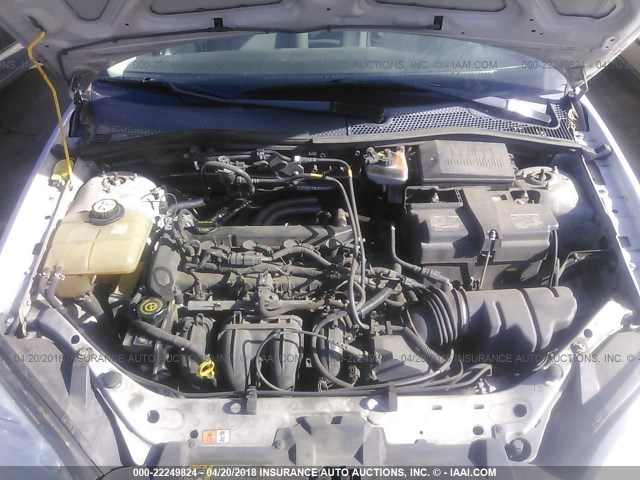 1FAFP34N37W211901 - 2007 FORD FOCUS ZX4/S/SE/SES 银色 照片 10