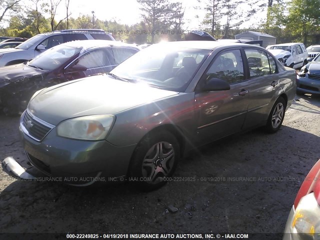 1G1ZS51806F212026 - 2006 CHEVROLET MALIBU LS 绿色 照片 2