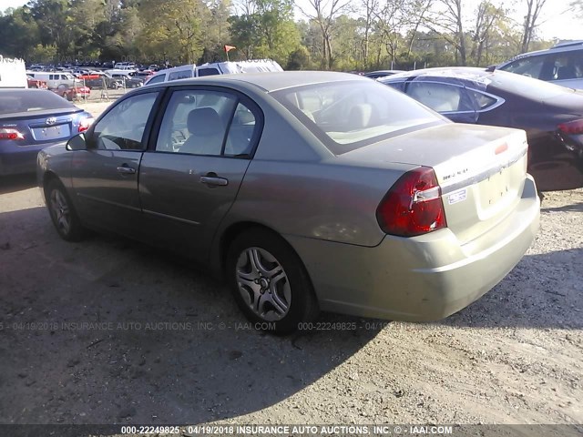 1G1ZS51806F212026 - 2006 CHEVROLET MALIBU LS 绿色 照片 3
