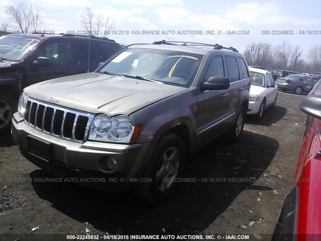 1J4HR58236C116502 - 2006 JEEP GRAND CHEROKEE LIMITED GOLD photo 2