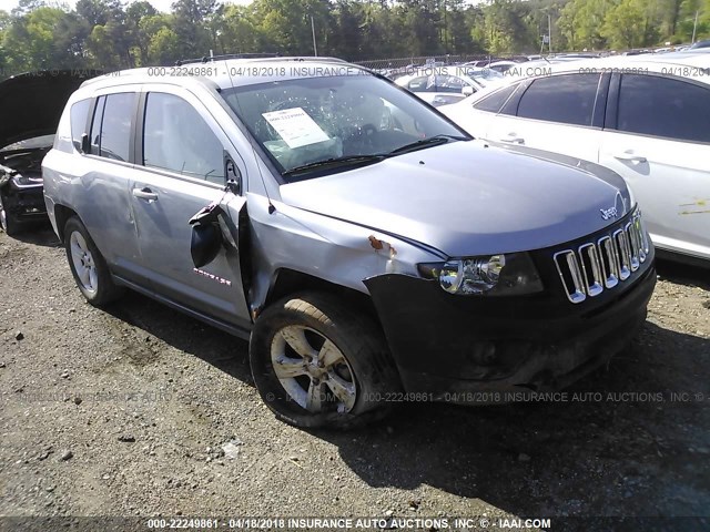 1C4NJCBB9FD296320 - 2015 JEEP COMPASS SPORT SILVER photo 6