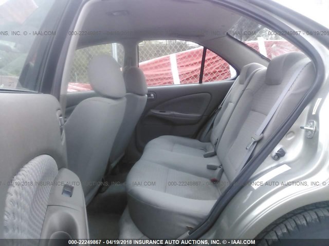 3N1CB51D94L915253 - 2004 NISSAN SENTRA 1.8/1.8S GRAY photo 8