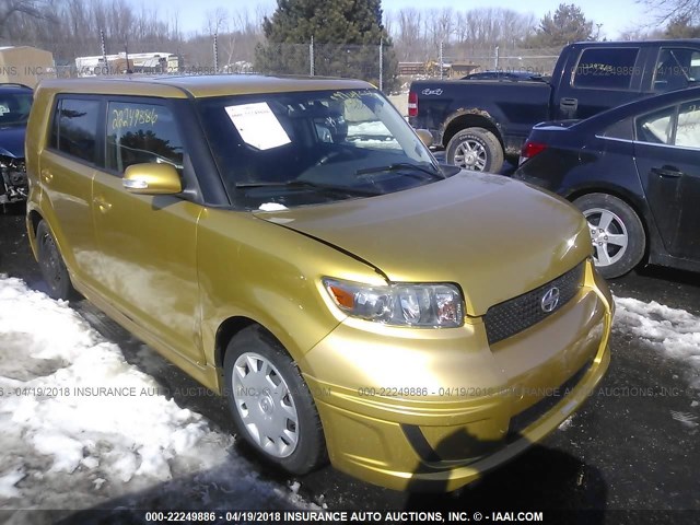 JTLKE50E581055430 - 2008 TOYOTA SCION XB ოქროსფერი ფოტო 1