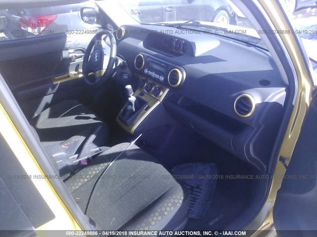 JTLKE50E581055430 - 2008 TOYOTA SCION XB ოქროსფერი ფოტო 5