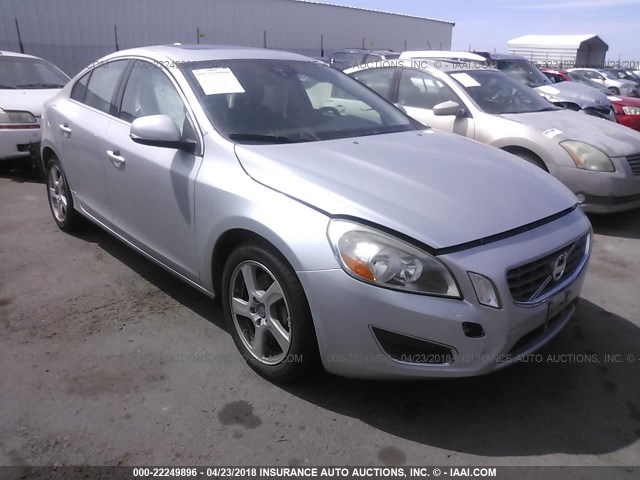 YV1622FS6C2134118 - 2012 VOLVO S60 T5 GRAY photo 1