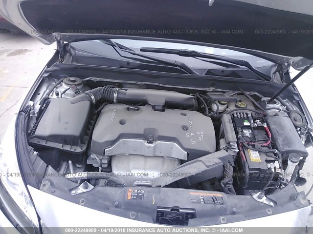 1G11F5SL5FF309663 - 2015 CHEVROLET MALIBU LTZ 银色 照片 10