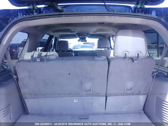 1FMFU15518LA61243 - 2008 FORD EXPEDITION XLT BLUE photo 8