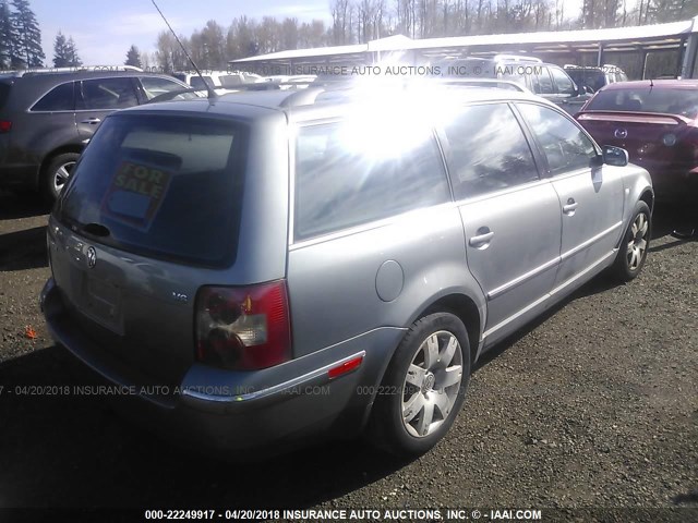 WVWWH63B53E076064 - 2003 VOLKSWAGEN PASSAT GLX 灰色 照片 4
