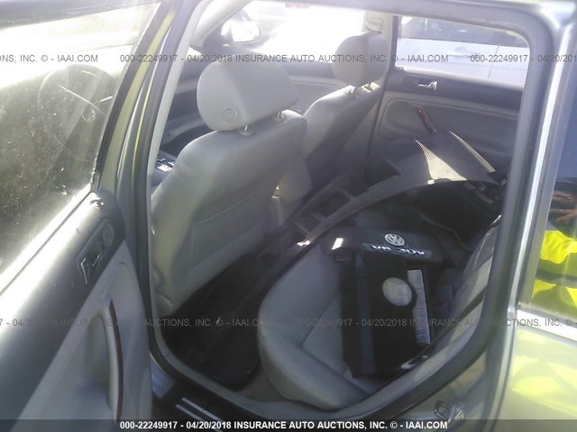 WVWWH63B53E076064 - 2003 VOLKSWAGEN PASSAT GLX 灰色 照片 8