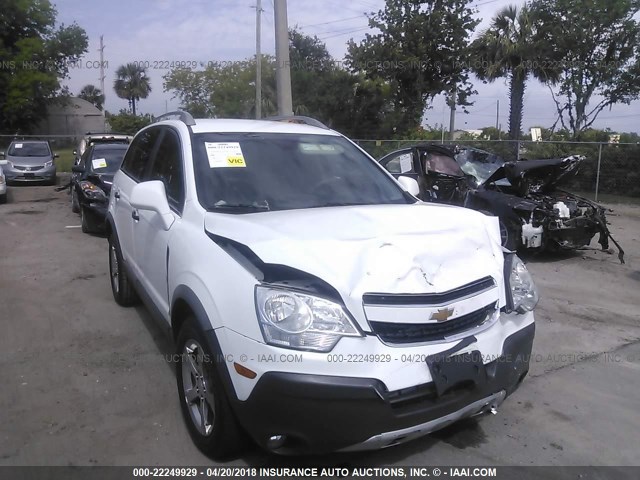 3GNAL2EK2CS570300 - 2012 CHEVROLET CAPTIVA SPORT/LS WHITE photo 6