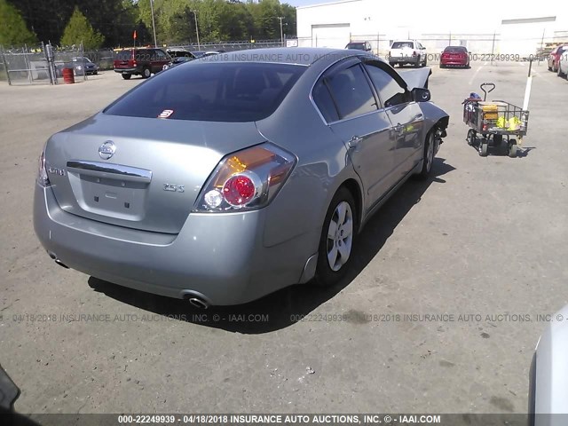 1N4AL21E27N461978 - 2007 NISSAN ALTIMA 2.5/2.5S GRAY photo 4