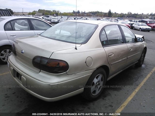 1G1NE52J13M674321 - 2003 CHEVROLET MALIBU LS თაფლისფერი ფოტო 4