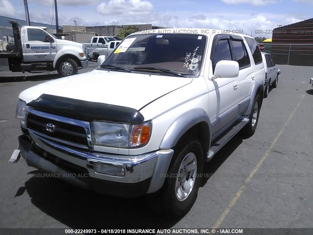 JT3GN87R1W0066573 - 1998 TOYOTA 4RUNNER LIMITED WHITE photo 2