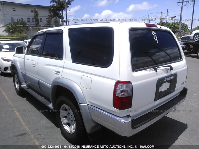 JT3GN87R1W0066573 - 1998 TOYOTA 4RUNNER LIMITED WHITE photo 3