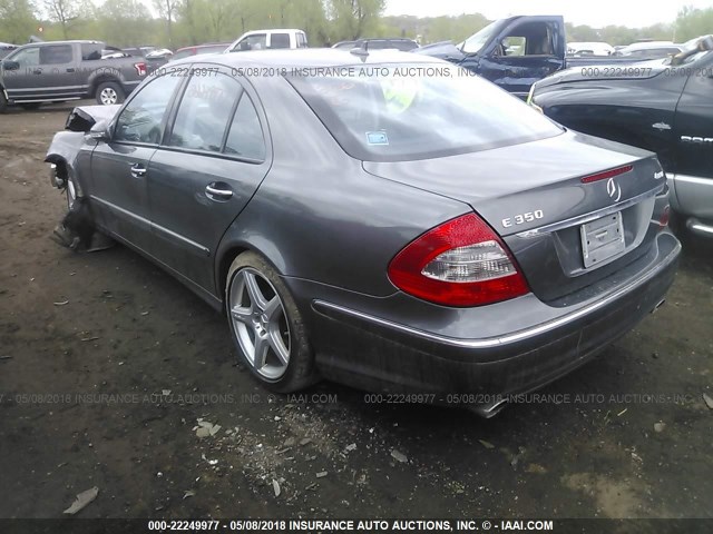 WDBUF87X79B392055 - 2009 MERCEDES-BENZ E 350 4MATIC GRAY photo 3