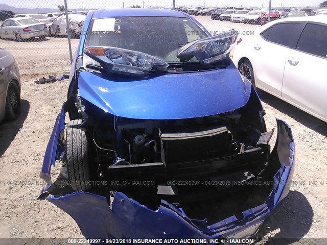 3N1CE2CP7HL363108 - 2017 NISSAN VERSA NOTE S/S PLUS/SV/SL/SR BLUE photo 6