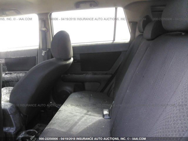 JTLZE4FE1A1115774 - 2010 TOYOTA SCION XB შავი ფოტო 8