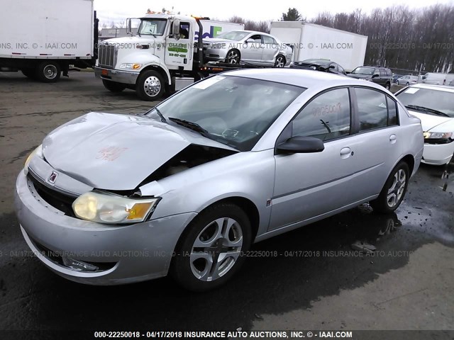 1G8AL52F74Z171608 - 2004 SATURN ION LEVEL 3 SILVER photo 2
