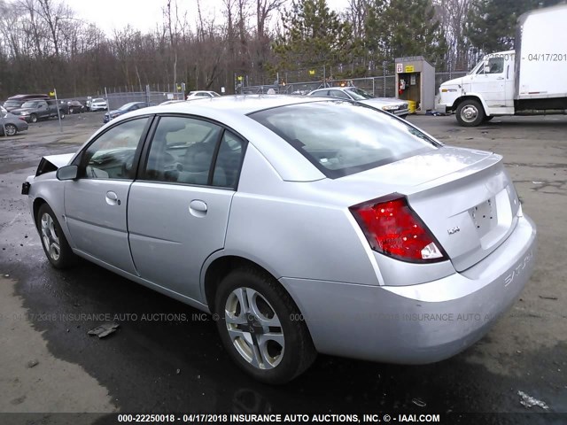 1G8AL52F74Z171608 - 2004 SATURN ION LEVEL 3 SILVER photo 3