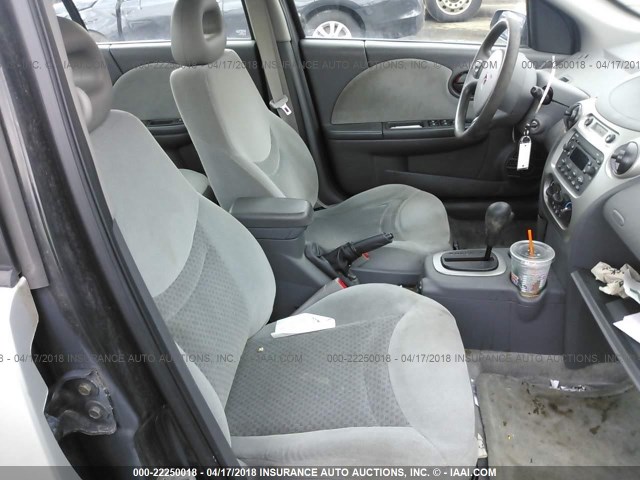 1G8AL52F74Z171608 - 2004 SATURN ION LEVEL 3 SILVER photo 5