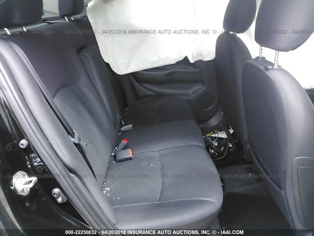 ML32F3FJ9HHF13842 - 2017 MITSUBISHI MIRAGE G4 ES შავი ფოტო 8