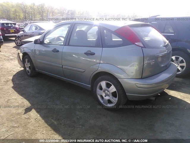 3FAFP37N15R114787 - 2005 FORD FOCUS ZX5 GRAY photo 3