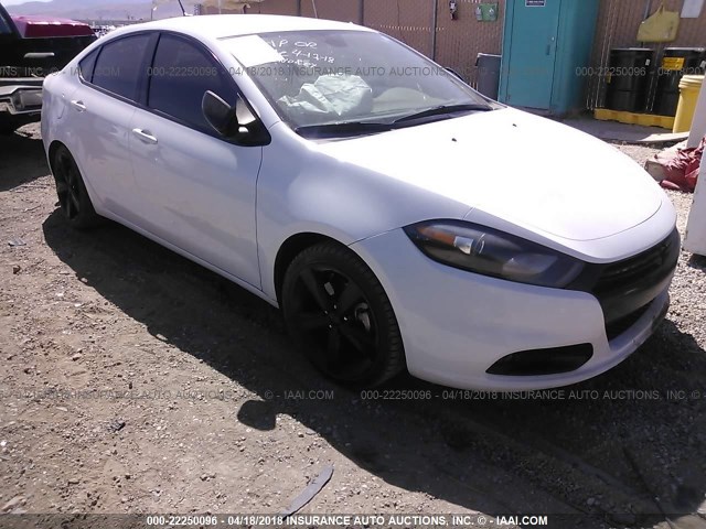 1C3CDFBB8GD515693 - 2016 DODGE DART SXT WHITE photo 1