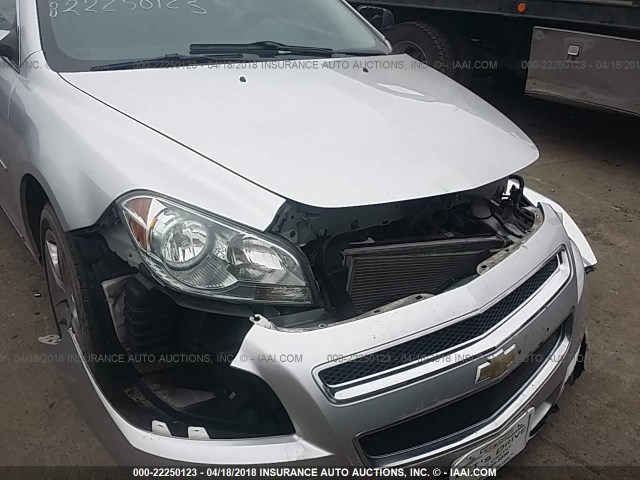 1G1ZH57B694274838 - 2009 CHEVROLET MALIBU 1LT SILVER photo 6