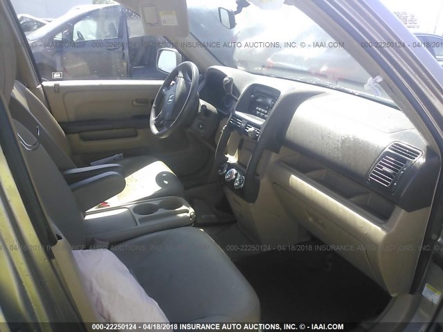 SHSRD78916U425222 - 2006 HONDA CR-V SE/EX GOLD photo 5