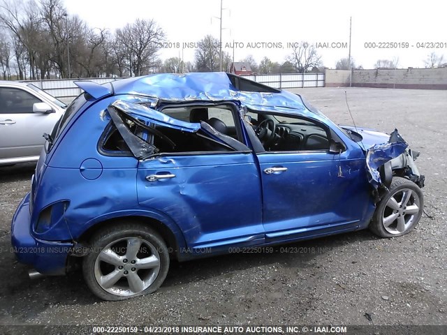 3C8FY78G83T515752 - 2003 CHRYSLER PT CRUISER GT BLUE photo 6