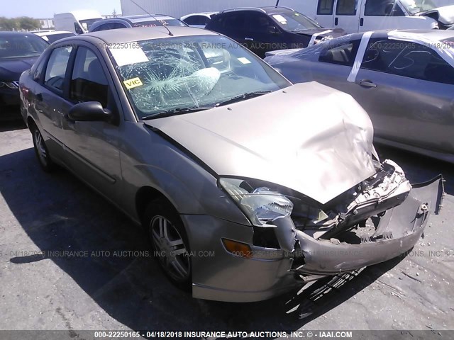 IFAFP34PX3W202723 - 2003 FORD FOCUS GOLD photo 1