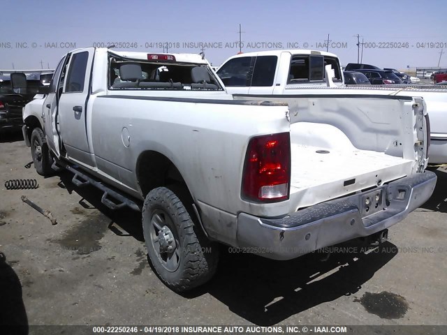 3C6UR5HL7EG322728 - 2014 RAM 2500 ST WHITE photo 3