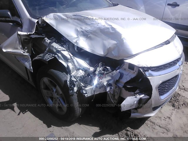 1G11B5SL0FF245625 - 2015 CHEVROLET MALIBU LS 棕色 照片 6