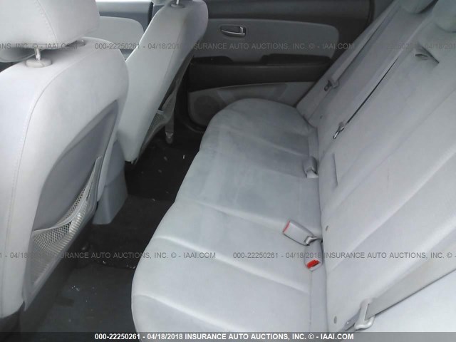 KMHDU46D68U349929 - 2008 HYUNDAI ELANTRA GLS/SE/LIMITED SILVER photo 8