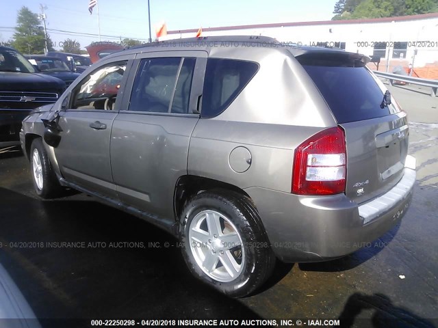 1J8FF47W97D256644 - 2007 JEEP COMPASS 棕色 照片 3