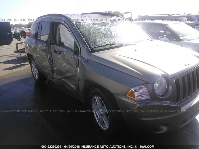 1J8FF47W97D256644 - 2007 JEEP COMPASS 棕色 照片 6