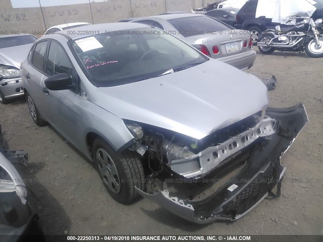 1FADP3E23GL387909 - 2016 FORD FOCUS S SILVER photo 1