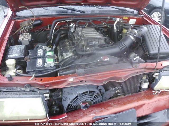 4S6CK58W6X4416279 - 1999 HONDA PASSPORT EX/LX 红色 照片 10