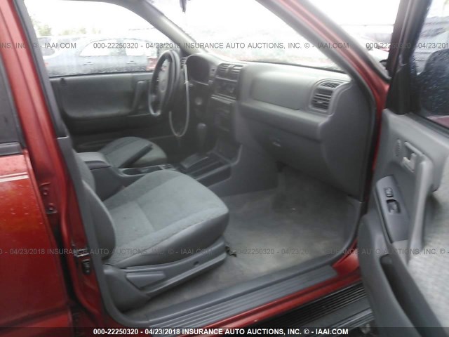 4S6CK58W6X4416279 - 1999 HONDA PASSPORT EX/LX 红色 照片 5