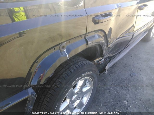 1J8HG48K67C625502 - 2007 JEEP COMMANDER BLACK photo 6