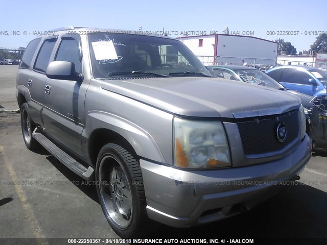 1GYEK63NX2R315164 - 2002 CADILLAC ESCALADE LUXURY Qəhvəyi foto 1