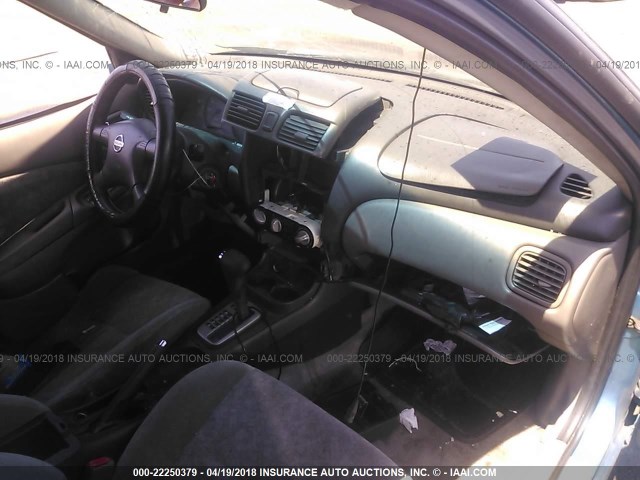 3N1CB51D33L706735 - 2003 NISSAN SENTRA XE/GXE BLUE photo 5