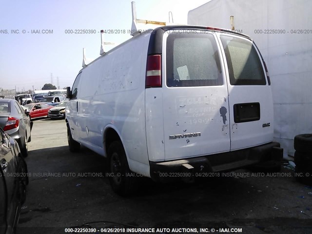 1GTGG25V641900444 - 2004 GMC SAVANA G2500 WHITE photo 3