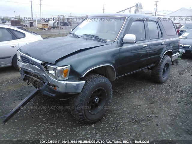 JT3VN39W7N8041934 - 1992 TOYOTA 4RUNNER VN39 SR5 GREEN photo 2