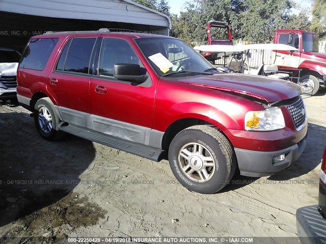 1FMPU16L64LA50072 - 2004 FORD EXPEDITION XLT წითელი ფოტო 1