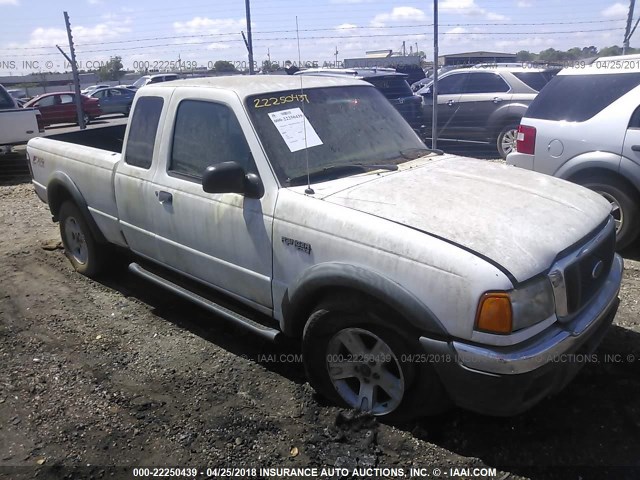 1FTZR45EX4PA18205 - 2004 FORD RANGER SUPER CAB WHITE photo 1