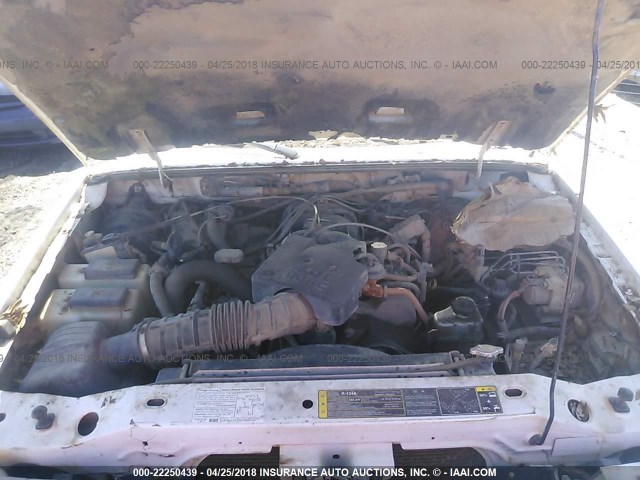 1FTZR45EX4PA18205 - 2004 FORD RANGER SUPER CAB WHITE photo 10