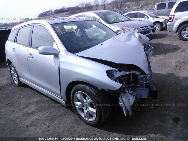 2T1KR30E87C677695 - 2007 TOYOTA COROLLA MATRIX XR SILVER photo 1