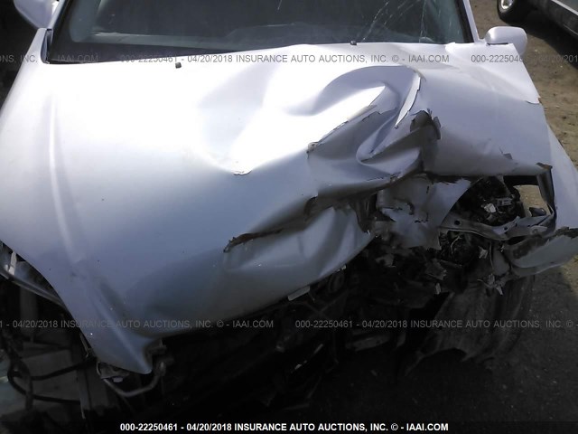 2T1KR30E87C677695 - 2007 TOYOTA COROLLA MATRIX XR SILVER photo 10